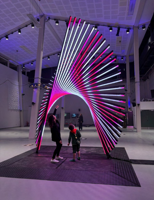Copenhagen Light Festival at DAC: 3 works around BLOX - Danish