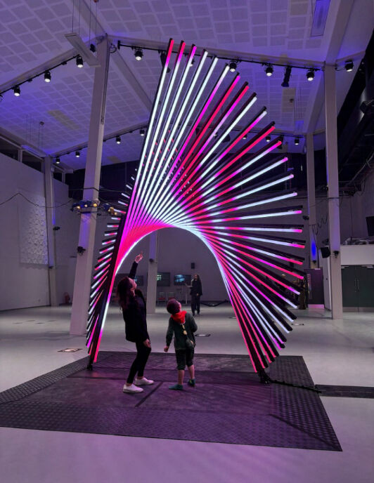 Copenhagen Light Festival at DAC: 3 works around BLOX - Danish